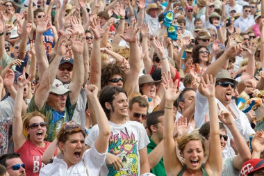 Hands Up Crowd, New Orleans Jazz & Heritage Festival